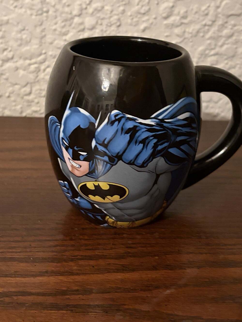 Official DC Comics Collectible Batman Barrel Shaped Ceramic Coffee Mug
